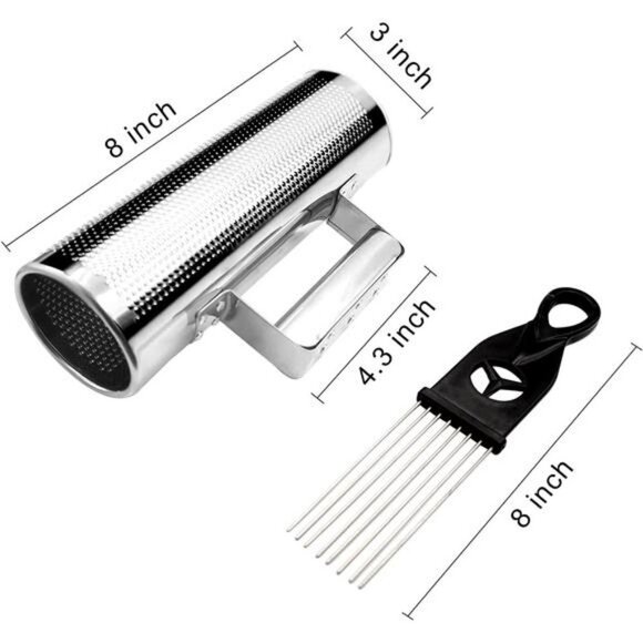 Guiro Shaker Stainless Steel 8" 3" Percussion Guiro Musical Instruments - Picture 4 of 7